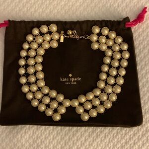 Kate Spade Pearl collar